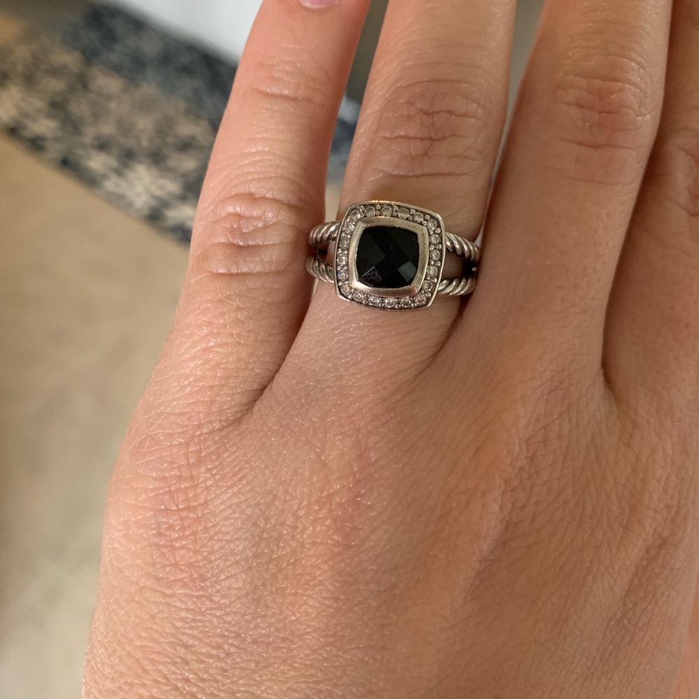 David Yurman Black Onyx Ring - Picture 4 of 5